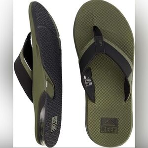Reef Mens Fanning Pool Beach Flip Flops Thongs Sandals Size 14